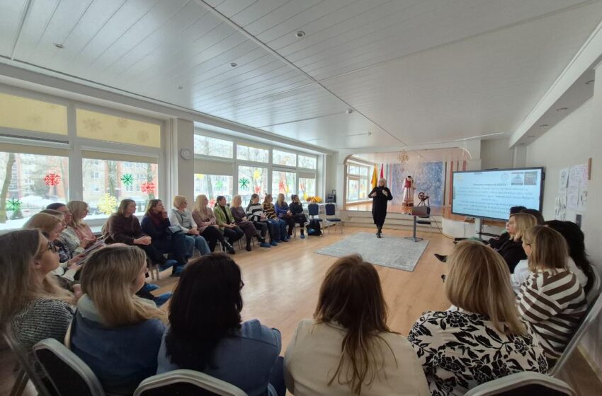 Kėdainių lopšelyje-darželyje „Puriena“ vyko metodinė diena