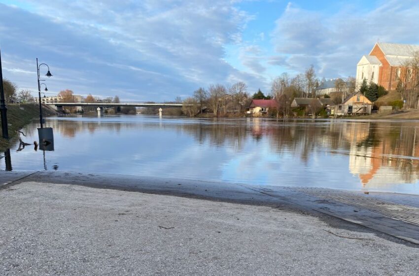  Nevėžis sparčiai slūgsta