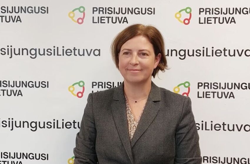 Asociacijos Langas į ateitį vadovė Rita Šukytė