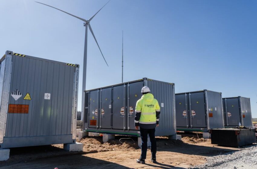 Ignitis kaupiklių parkas kaupikliai