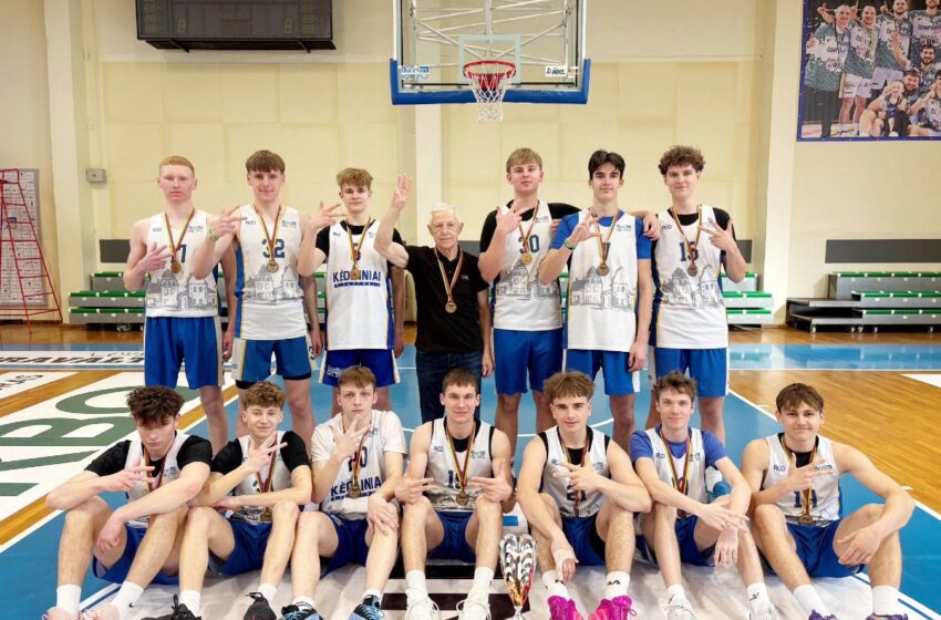 U18 krepšinis bronza