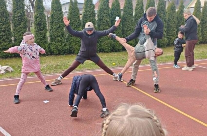  Mažuosius šėtiškius ir jų tėvelius subūrė olimpiada