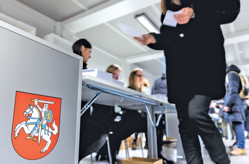 rinkimai balsavimas