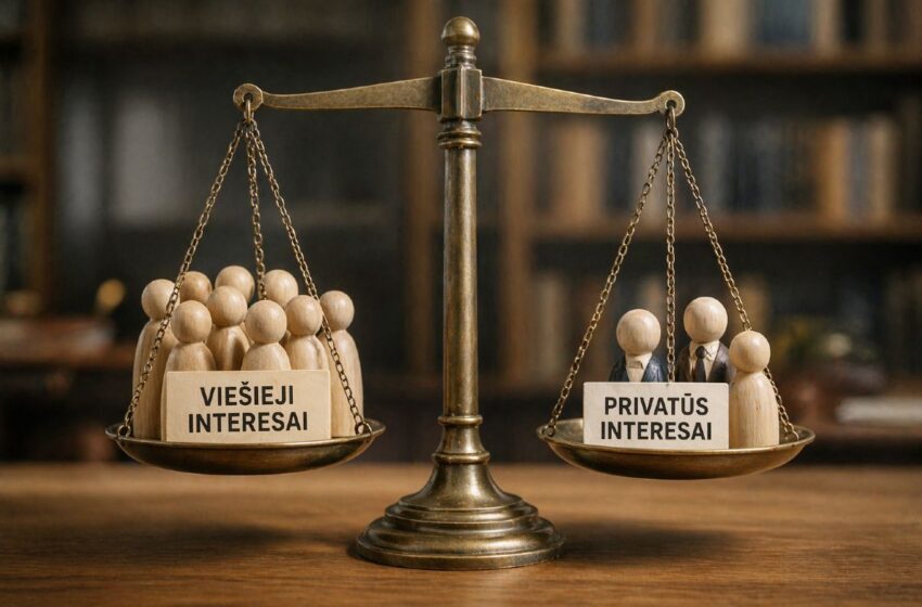 vieši privatūs interesai