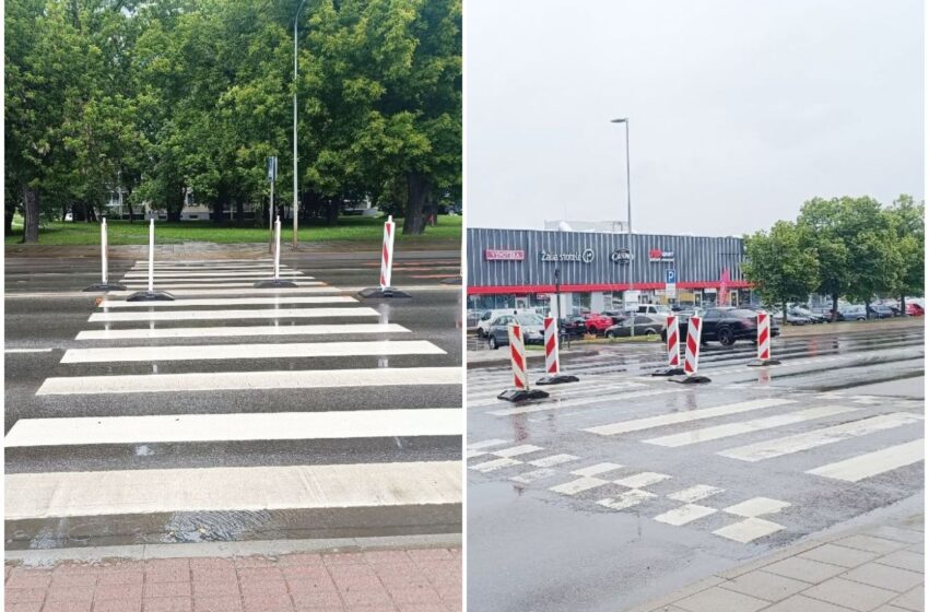  J. Basanavičiaus gatvėje atnaujins dvi perėjas