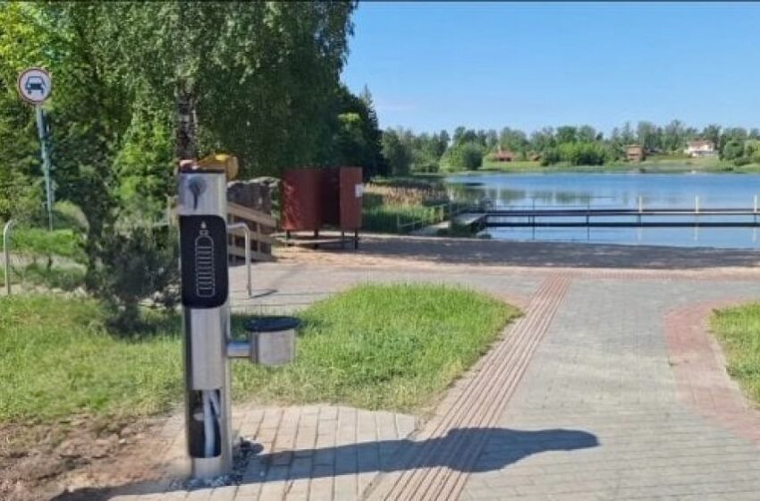 vandens kolonėlė Pelėdnagiuose