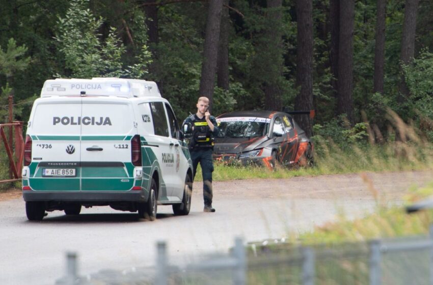  Pareigūnai prašo atsiliepti lemtingą incidentą ralyje mačiusius asmenis