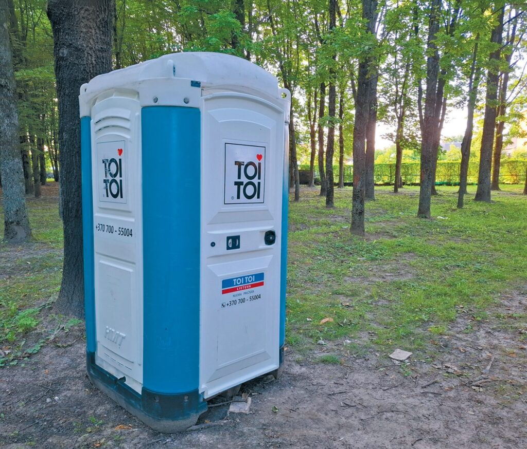 biotualetas tualetas Gegučių parke