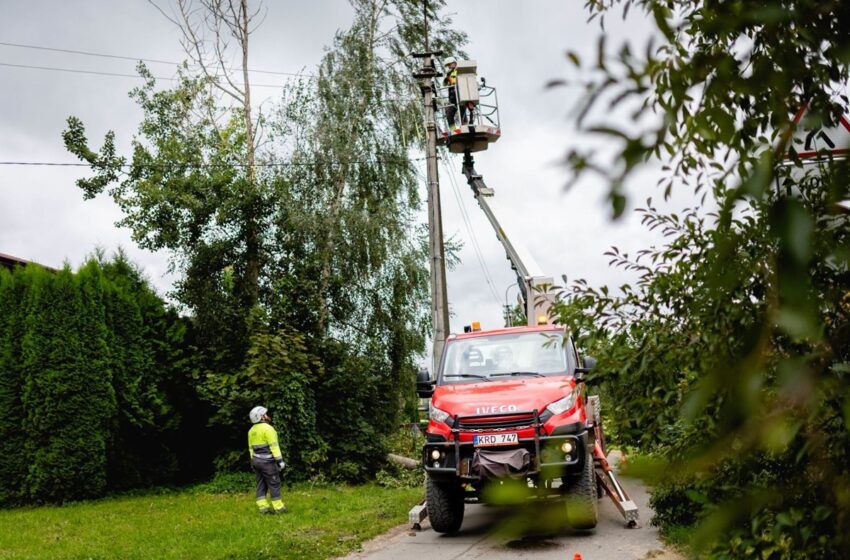 eso elektra elektrikai stulpas