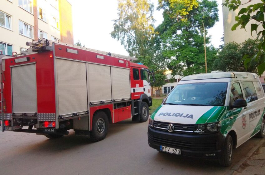  Dėl galimo dujų nuotėkio – sujudimas daugiabutyje