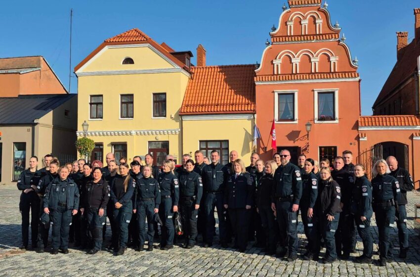  Angelų sargų dieną Kėdainiuose pagerbti pareigūnai